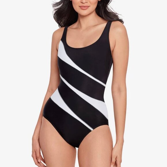 Miraclesuit Helix One Piece Swimsuit - Picture 1 of 8